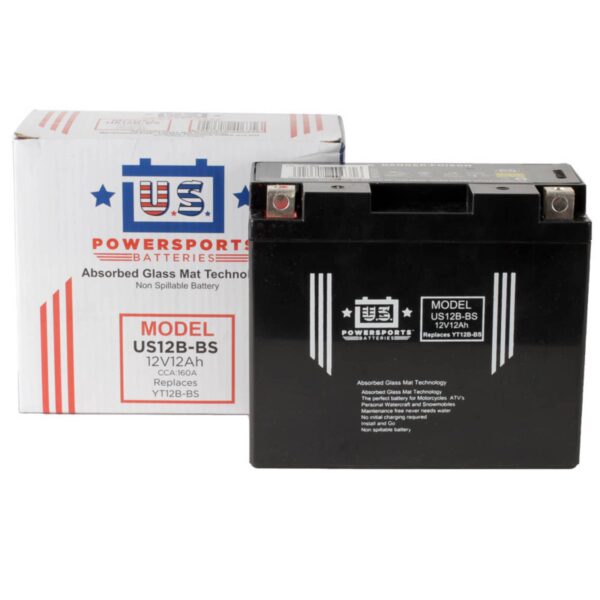 USPS AGM BATTERY US12B-BS YT12B-BS *6