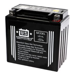 USPS AGM BATTERY US14L YTX14L-BS *4