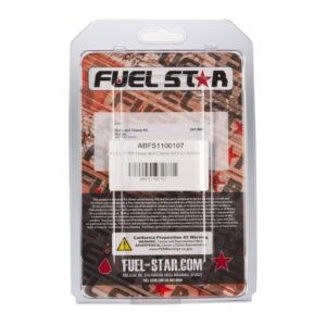 FUEL STAR HOSE AND CLAMP KIT FS110-0107