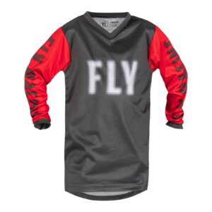 FLY '23 YOUTH F-16 JERSEY Grey/Red