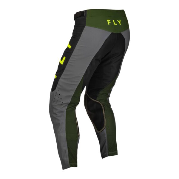 FLY '23 KINETIC JET PANTS GREEN/HI-VIS Black/olive