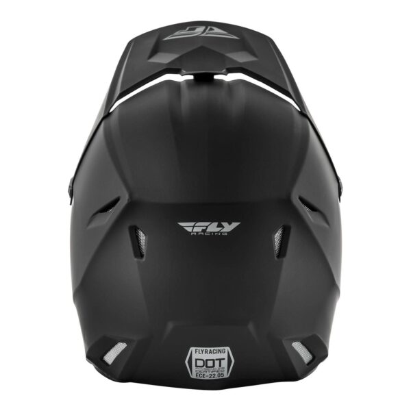 FLY KINETIC YOUTH HELMET MAT BLK