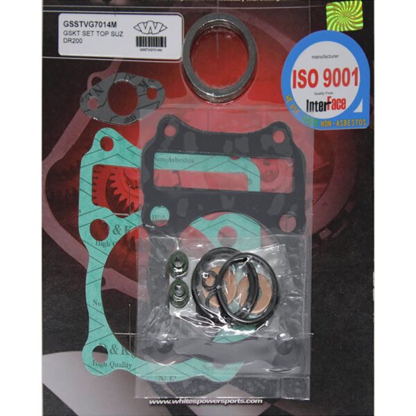 WHITES GASKET SET TOP SUZ DR200
