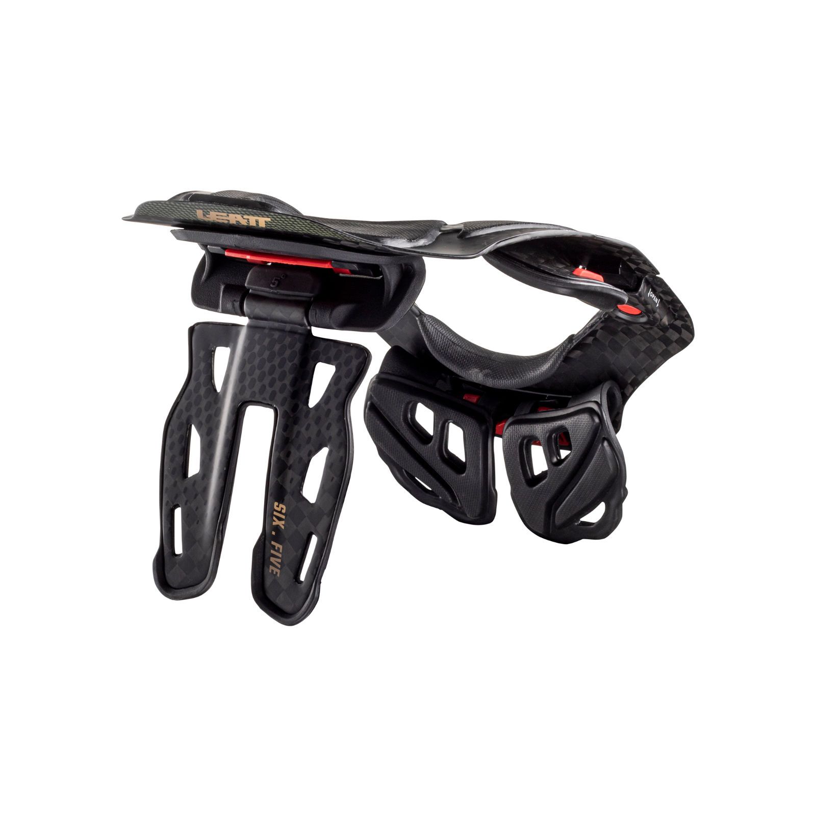 Minerve Moto/VTT Leatt 6.5 CARBON - Légère, Ventilée, En Fibre De Carbone - Protection Cervicale Certifiée CE