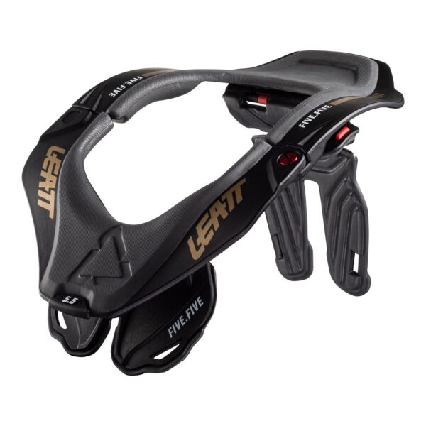 LEATT NECK BRACE 5.5 L/XL STEALTH BLK