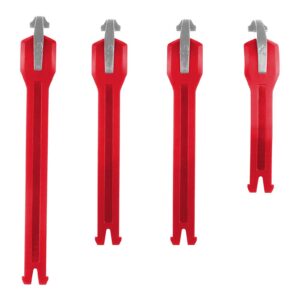 LEATT BOOT STRAP KIT GPX 4.5 / 5.5 FLEXLOCK 4-pcs RED