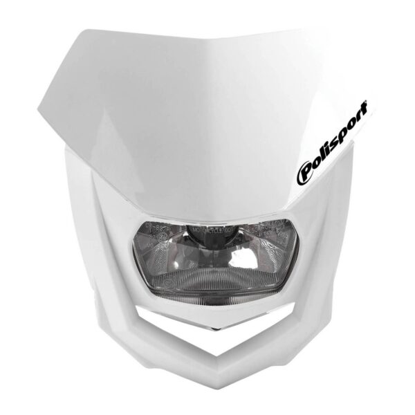 POLISPORT HALO HEADLIGHT WHT/WHT