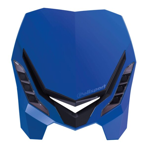 POLISPORT E-BLAZE HEADLIGHT BLUE/BLACK