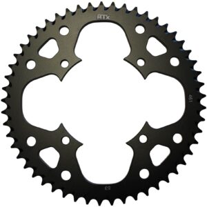 SPKT REAR ALLOY MTX ZERO BLK 461 53T #420