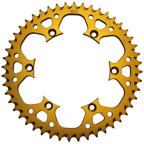 SPKT REAR ALLOY MTX ZERO GLD 460 51T #520