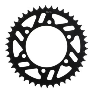 SPKT REAR ALLOY MTX ZERO BLK 486 42T #520