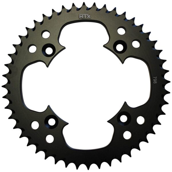 SPKT REAR ALLOY MTX ZERO BLK 798 48T #428
