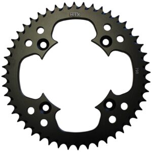 SPKT REAR ALLOY MTX ZERO BLK 798 52T #428