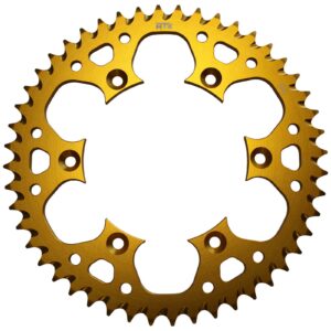 SPKT REAR ALLOY MTX ZERO GLD 808 47T #520