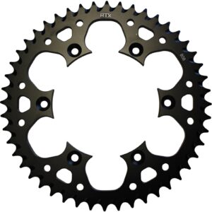 SPKT REAR ALLOY MTX ZERO BLK 808 51T #520