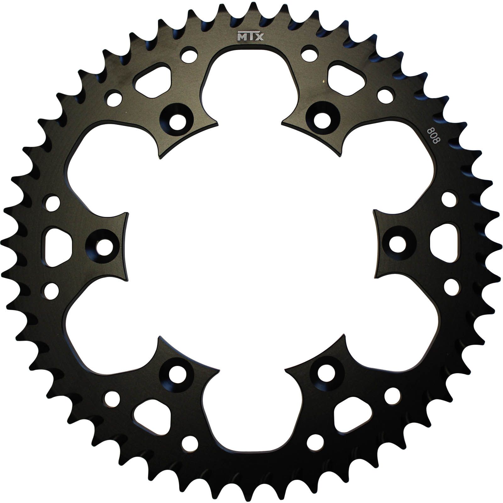 SPKT REAR ALLOY MTX ZERO BLK 808 51T #520
