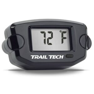 TRAIL TECH TTO - TEMP METER 16mm HOSE - BLK