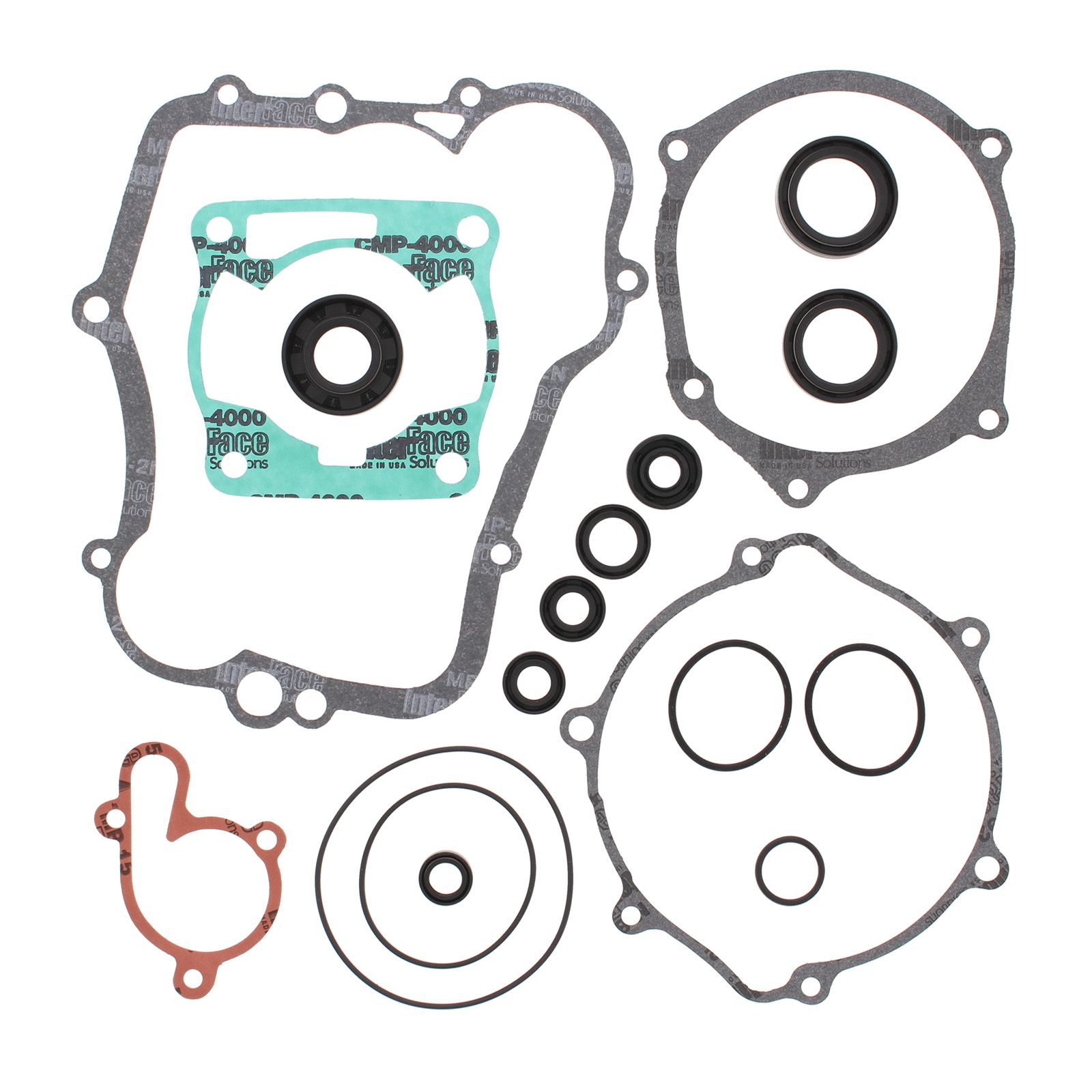 VERTEX COMPLETE GASKET SET W/ OIL SEALS YAMAHA