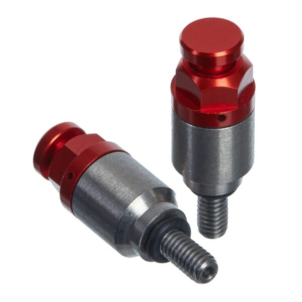 WHITES FORK BLEEDER VALVES - PAIR M4 x 0.7 ORG