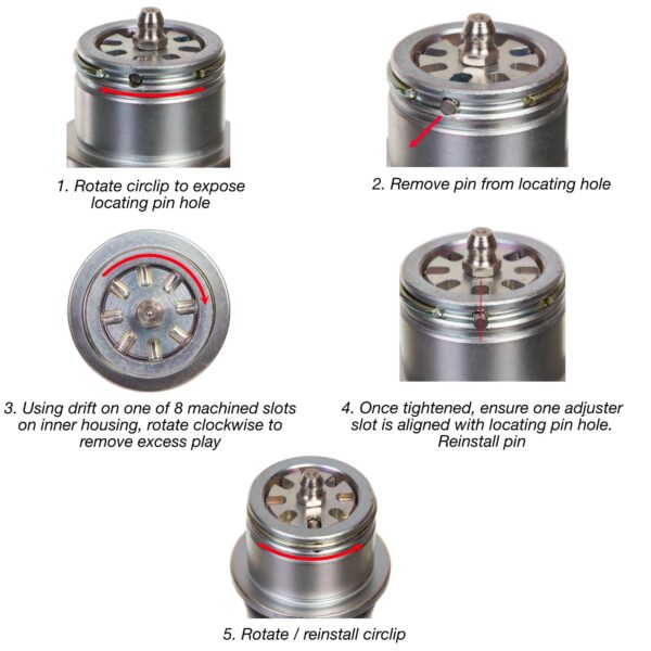 WHITES BALL JOINT PLUS - HEAVY DUTY ADJUSTABLE