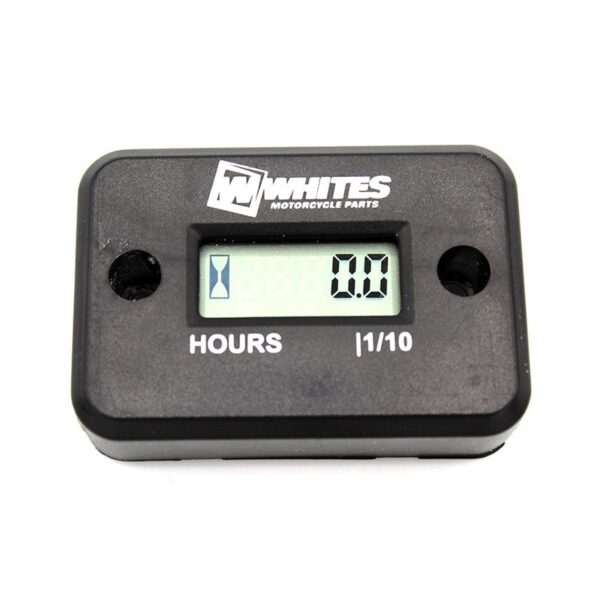 WHITES HOUR METER - BLK