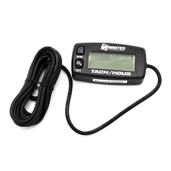 WHITES HOUR TACHO METER - BLK