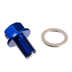 WHITES MAGNETIC SUMP PLUG BLU M10 x 15 - P1.5