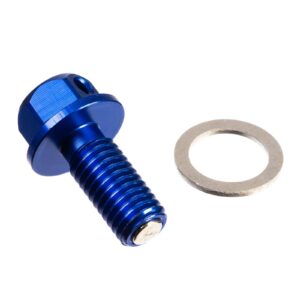 WHITES MAGNETIC SUMP PLUG BLU M10 x 22 - P1.5