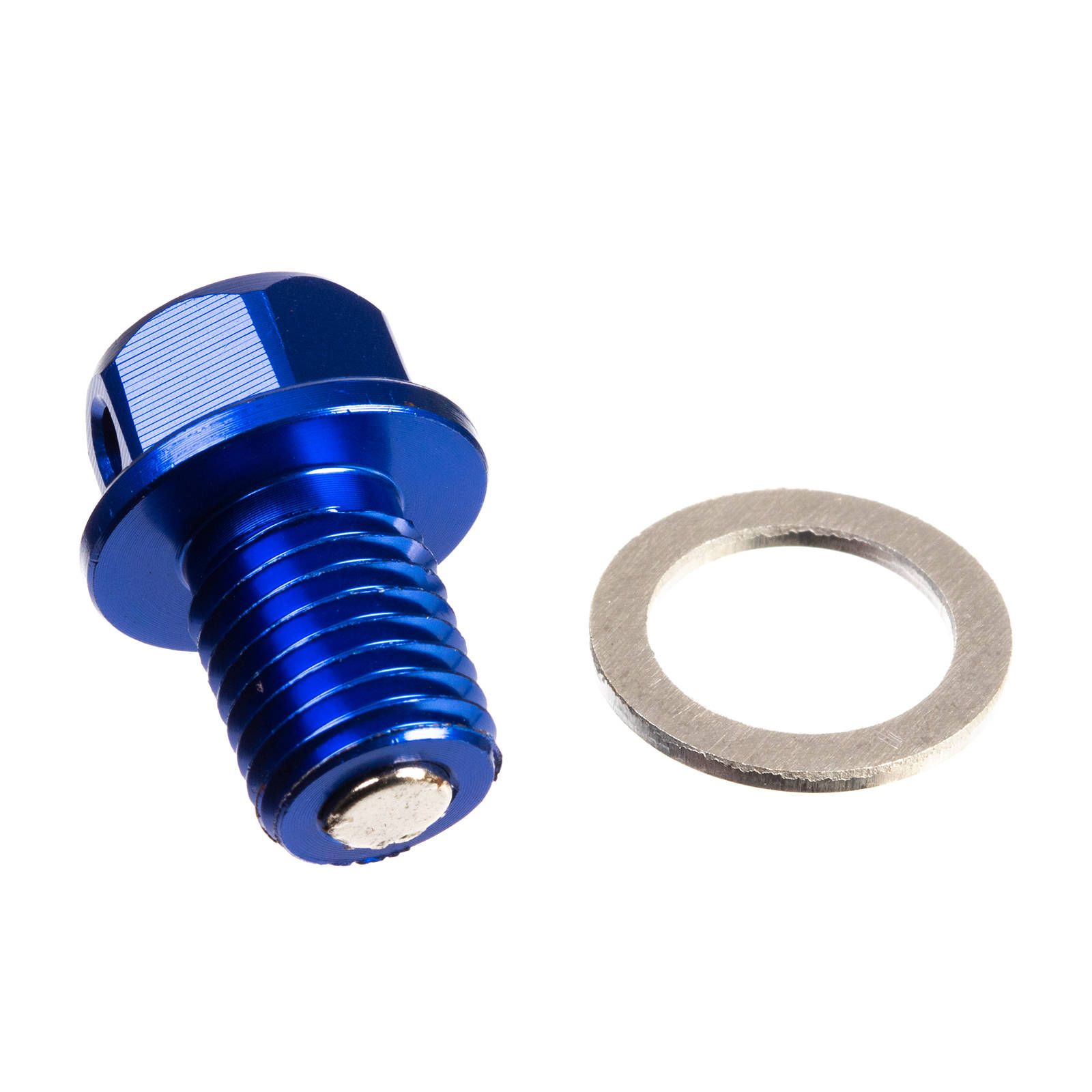 WHITES MAGNETIC SUMP PLUG BLU M12 x 15 - P1.5