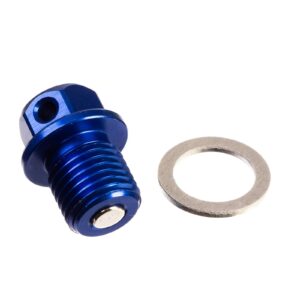 WHITES MAGNETIC SUMP PLUG BLU M14 x 14 - P1.5