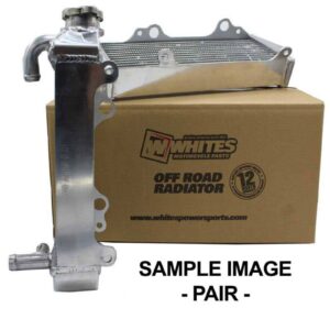 WHITES RADIATORS HON CRF450X 05-09 12-15 PAIR