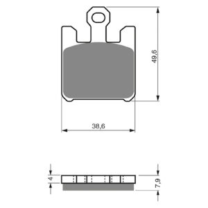 GOLDfren Brake Pads - S3 Sintered Sports (GF200)