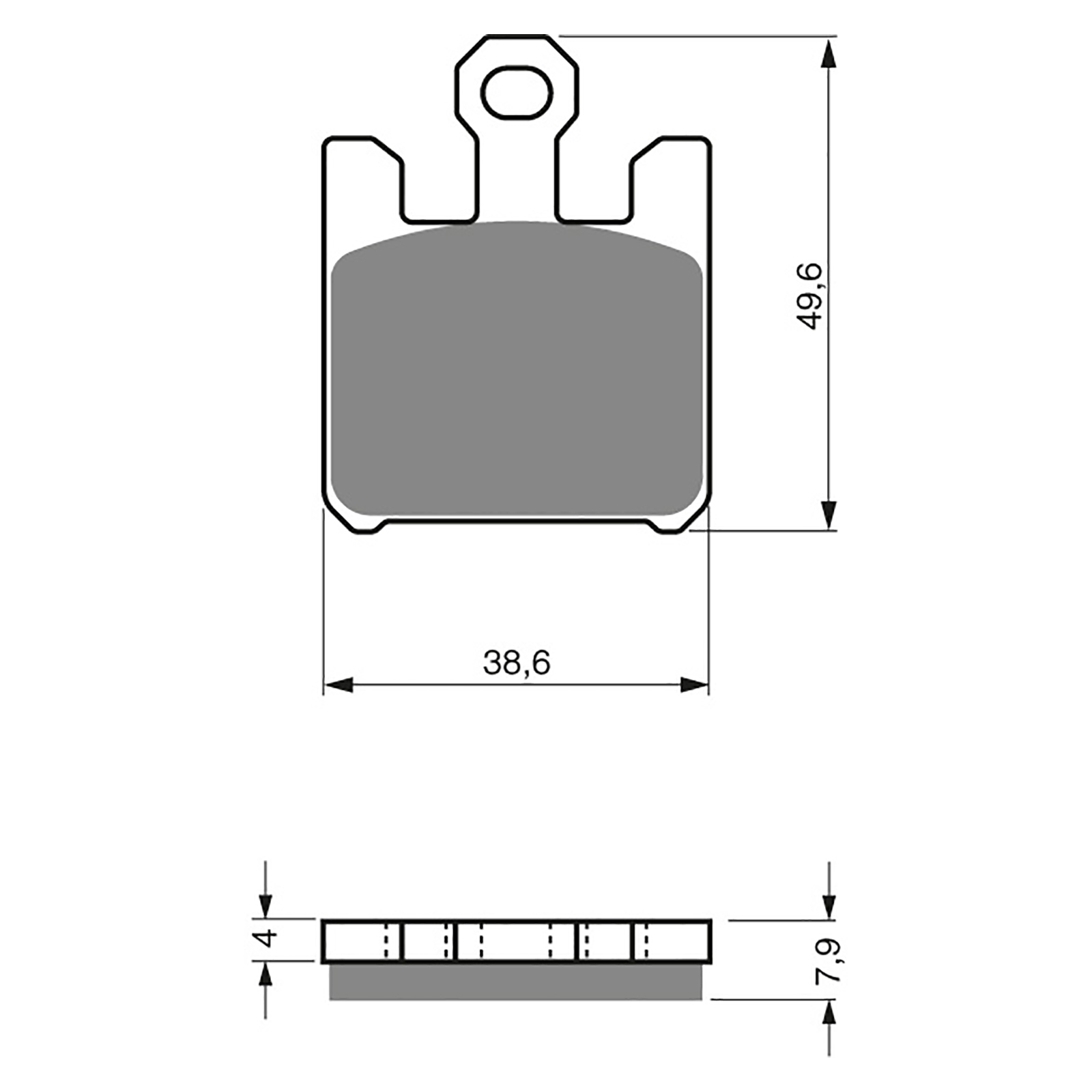 GOLDfren Brake Pads - S3 Sintered Sports (GF200)