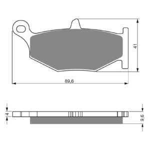 GOLDfren Brake Pads - S3 Sintered Sports (GF241)