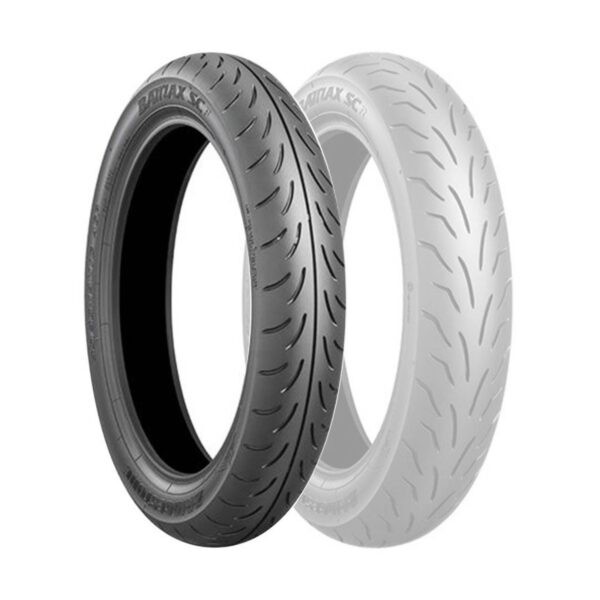 BRIDGESTONE 90/80x14 BATTLAX SC1 FRONT TL