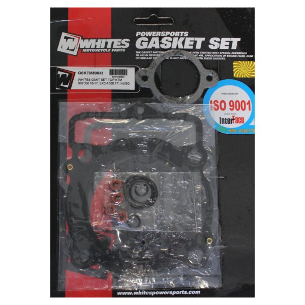 WHITES GSKT SET TOP KTM SXF350 16-17, EXC-F350 17', HUSQ