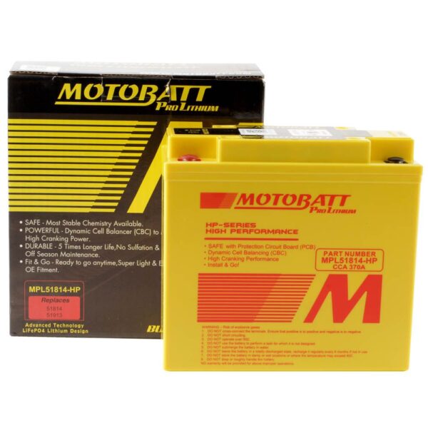 MOTOBATT PRO LITHIUM BATTERY MPL51814-HP *4