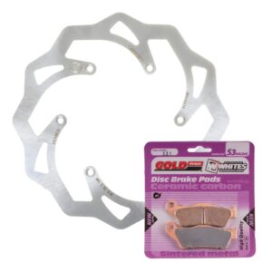 BRAKE DISC & PAD FRONT KIT - KTM 500 EXC 12-16 - WAVE