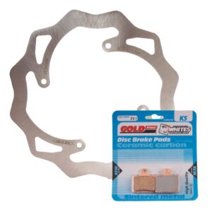 BRAKE DISC & PAD REAR KIT - KTM SX 220MM DISC - WAVE