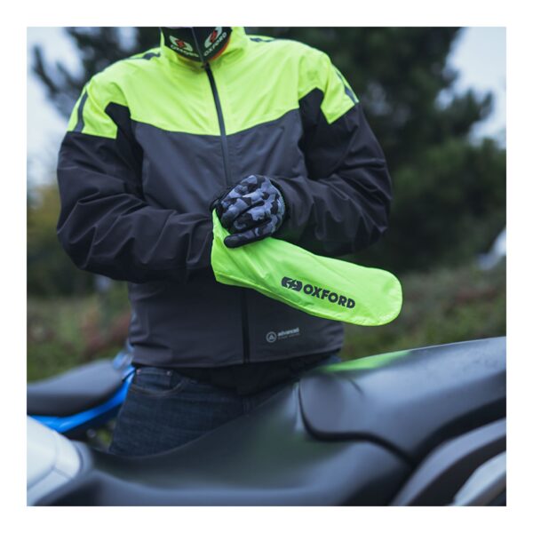 RAINSEAL OVER GLOVE BLACK/FLUO