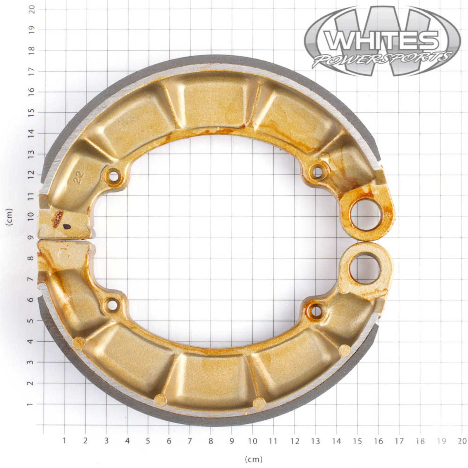PREMIER BRAKE SHOES TRX500 w/ springs 180x35mm