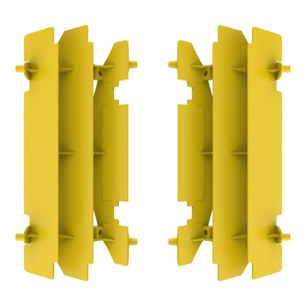 RADIATOR LOUVERS SUZ RM125 / RM250 / DRZ400 - YEL