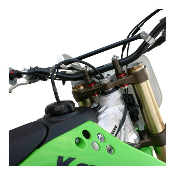 ZETA RUBBER KILLER RED 4PCS KAW KX, KX250F '04-, KX450F- '11