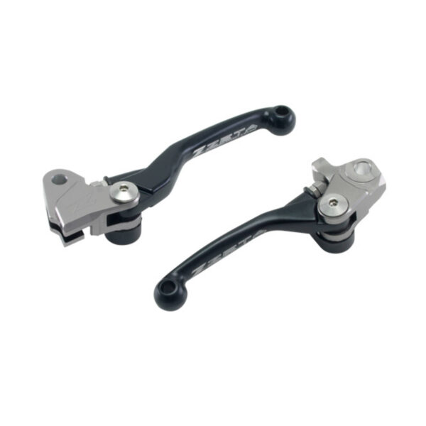 ZETA PIVOT LEVER SET FP KAW KX250F BLACK