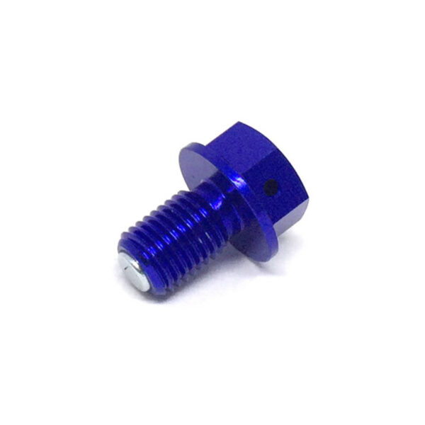 ZETA MAGNETIC DRAIN BOLT M10X15-P1.25 BLUE