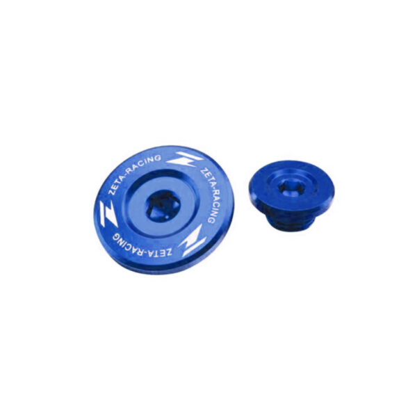 ZETA ENGINE PLUGS YAM YZ250F '01-13, WR250R/X,TTR50 BLUE