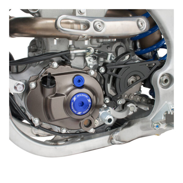 ZETA ENGINE PLUGS YAM YZ250F '14-, YZ450F '14- BLUE
