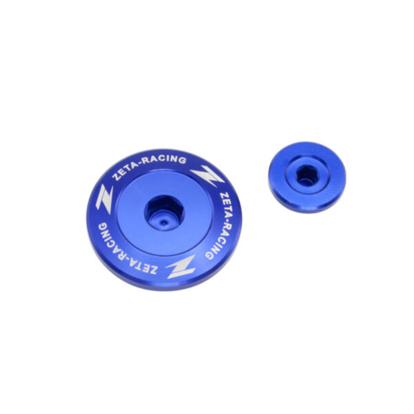 ZETA ENGINE PLUGS YAM YZ250F '14-, YZ450F '14- BLUE