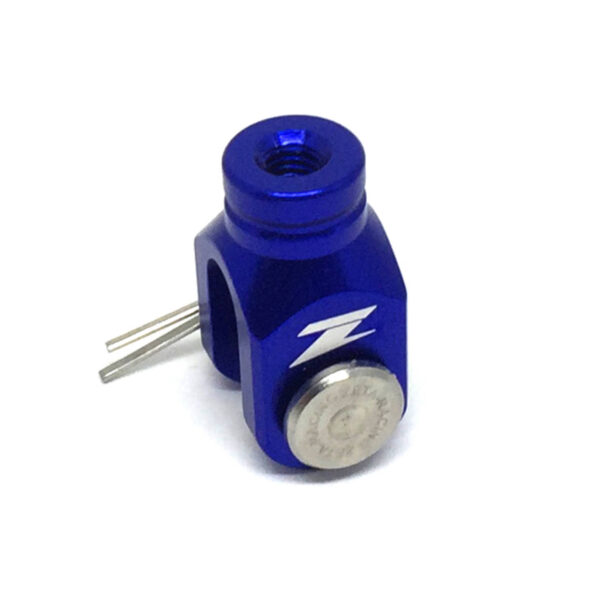 ZETA R-BRAKE CLEVIS YAM YZ/YZF,SUZ RMZ450 '05-17 BLU
