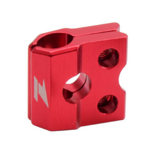 ZETA F-BRAKE LINE CLAMP HON CR/CRF '04-,CRF250L RED